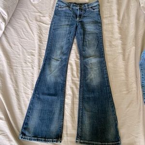 Wrangler bootcut girls jeans